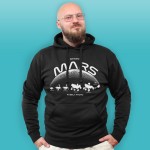 Mars Exploration Society - bluza męska z kapturem