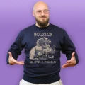 Koteł - Houston we have a problem - bluza męska granatowa