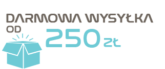 Darmowa dostawa od 250 zł